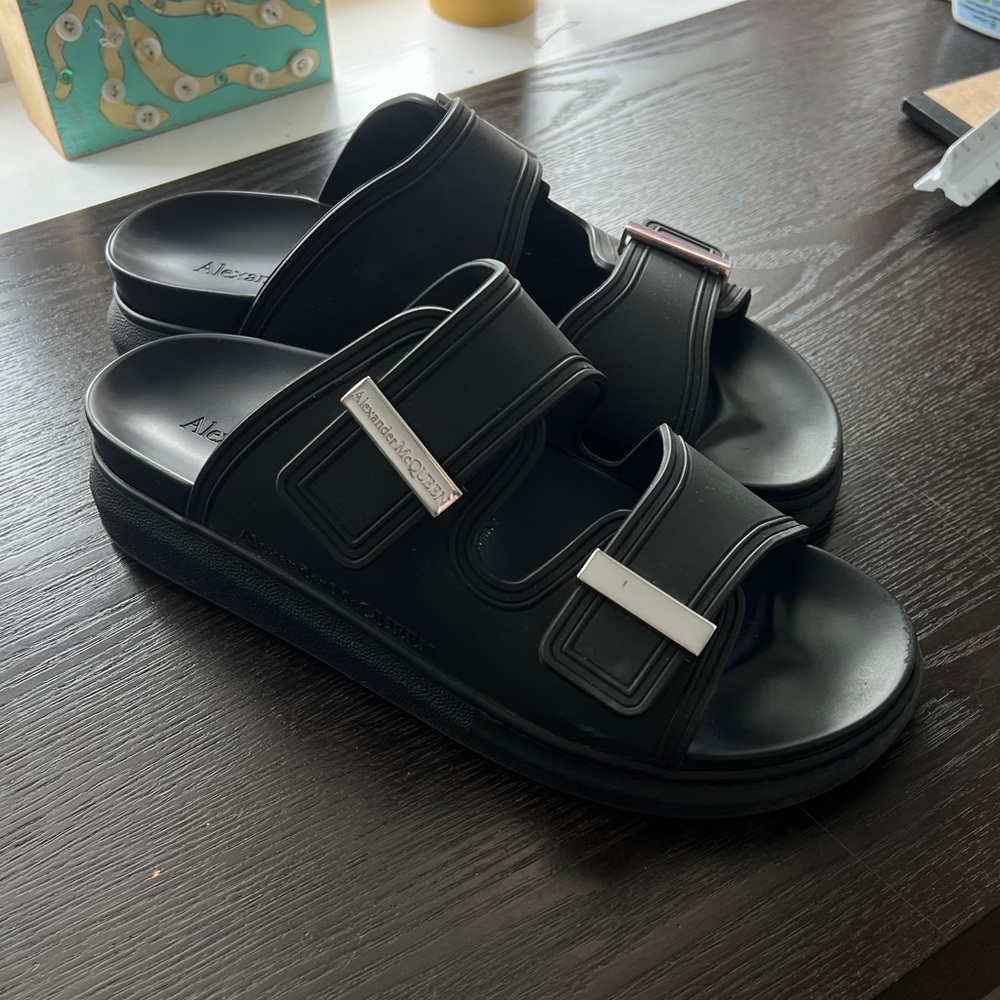 Alexander McQueen Slide Sandals - Picture 6 of 9